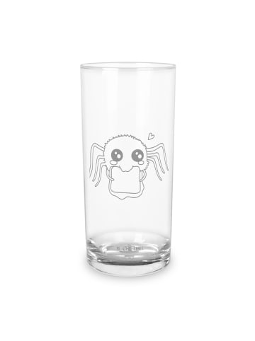 Mr. & Mrs. Panda Wasserglas Spinne Agathe Sandwich ohne Spruch in Transparent