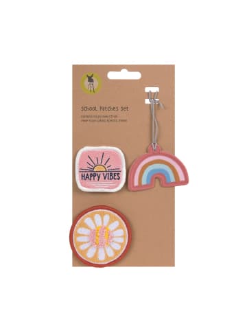 Lässig Lässig Anhänger & Patches - Schul Set Unique, Happy