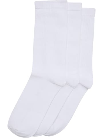 Urban Classics Urban Classics Daily Socks 3-Pack in white+white+white