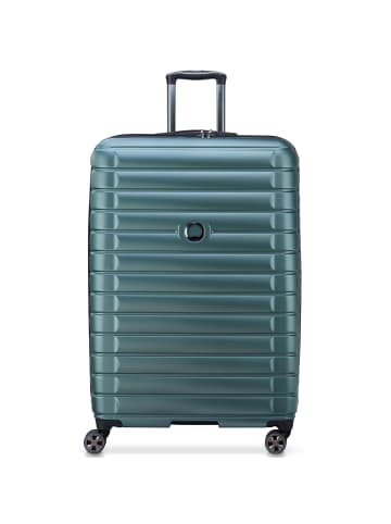 Delsey Shadow 5.0 4 Rollen Trolley 82 cm mit Dehnfalte in grün