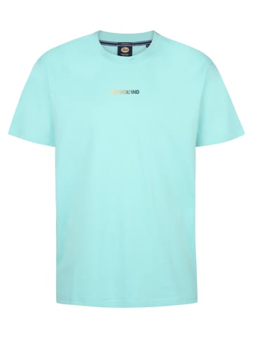 Petrol Industries T-Shirt mit Logo Palmsview in Blau