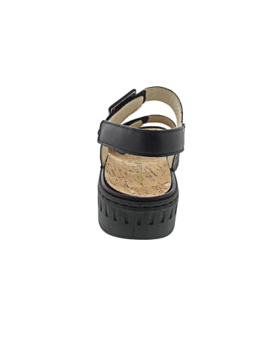 WALDLÄUFER H-Willow Sandale Schwarz