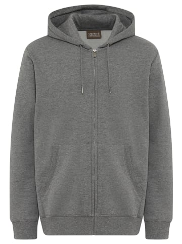 Man's World Kapuzensweatjacke in graumelange