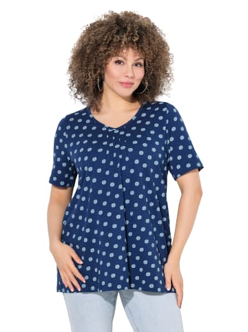 Ulla Popken Shirt in dunkelblau