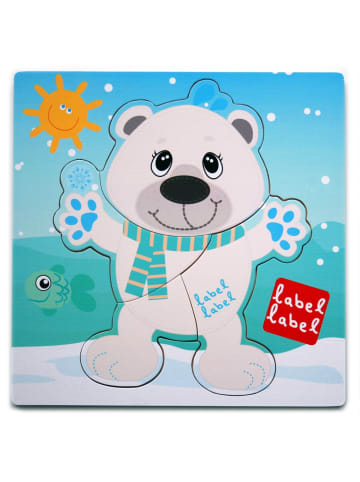 Label Label Steckpuzzle Eisbär