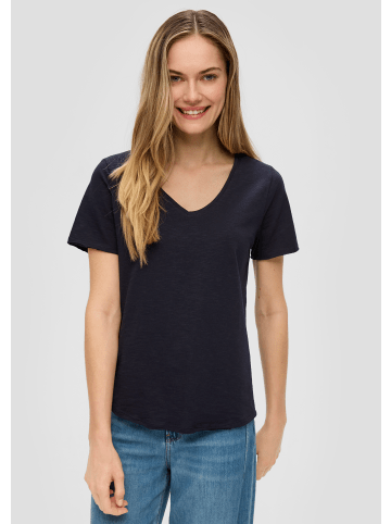 s.Oliver T-Shirt kurzarm in Blau