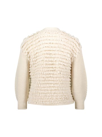 Zero  Strickjacke offener Style in Eggnog