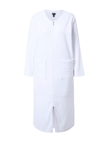 Ulla Popken Bademantel in schneeweiß