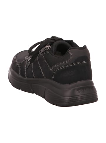 rieker Komfort Schnürschuhe in Schwarz