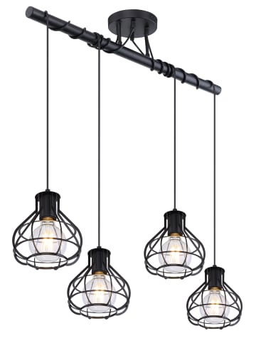 Globo lighting Deckenleuchte "CLASTRA" in black