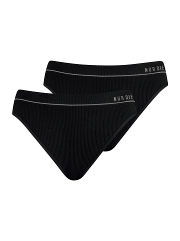 Nur Die  Slip Retro in Schwarz