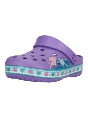 Zigzag Clogs Burundi in 4069 Bright Violet