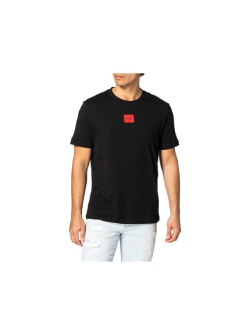 Hugo Boss Rundhals T-Shirt in schwarz