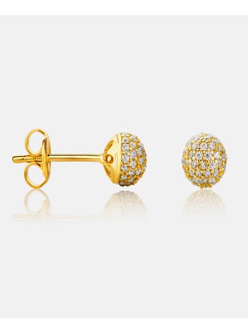 Diamant L'éternel Ohrringe aus 585 Gelbgold
