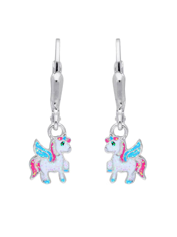schmuck23 Silber Ohrringe 925 Einhorn 0,7 cm x 0,8 cm