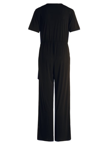 CARTOON Jumpsuit mit Bindegürtel in Schwarz