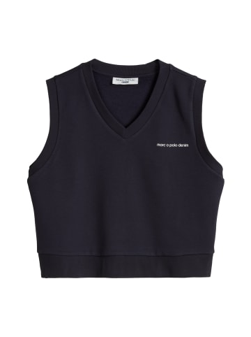 Marc O'Polo DENIM Sweat-V-Neck-Pullunder regular in Blue Depths