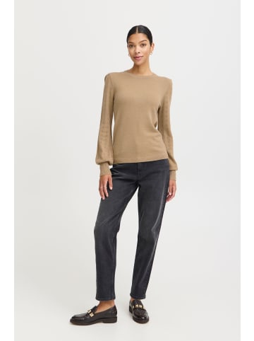 b.young Rollkragenpullover BYNONINA POINTELLE JUMPER - 20815895 modischer Rollkragenpullover in Braun