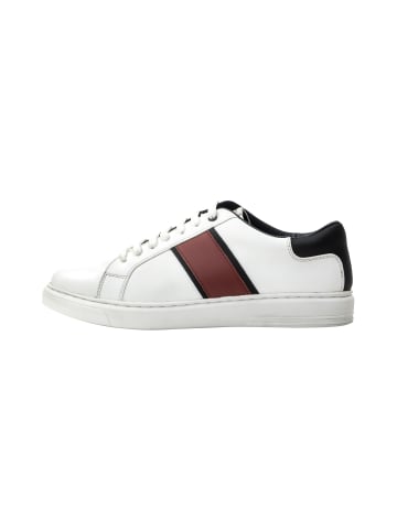 DreiMaster Maritim Sneakers Aus Leder in Weiss