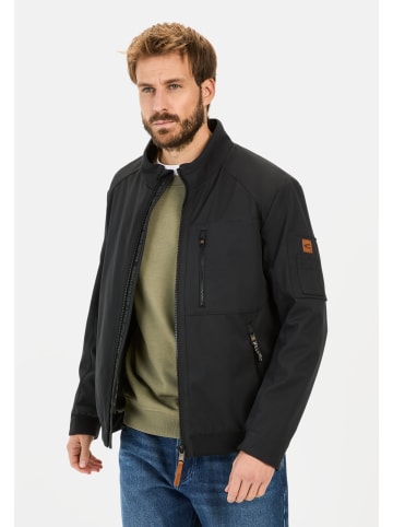 Camel Active Blouson aus recyceltem Polyester in Schwarz
