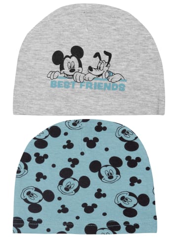 United Labels 2er Pack Disney Mickey Mouse Mütze in Mehrfarbig