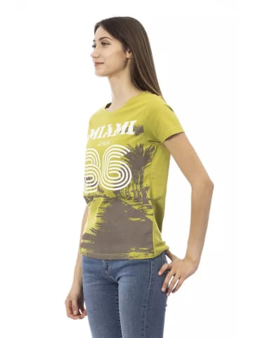 Trussardi Action Grün Baumwolle Damen T-Shirt