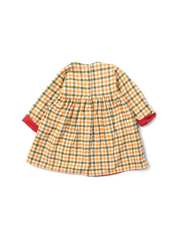 Little Green Radicals Reversibles Bio-Cordkleid in Rosa
