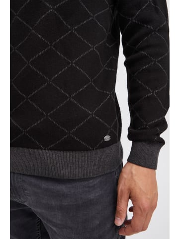 BLEND Strickpullover BHNison in Nachtschwarz