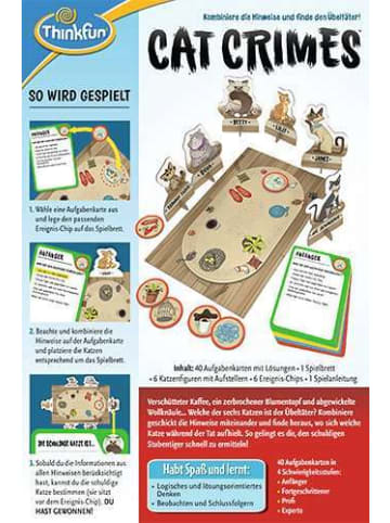 Thinkfun Thinkfun Logikspiel Cat Crimes in bunt