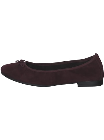 Tamaris Ballerinas in Merlot