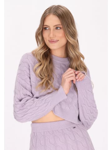 DreiMaster Vintage Damen Pullover in Lavendel melange