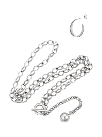 faina Women Jewelry Set in silver