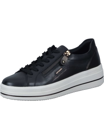 remonte Schnürschuhe, Sneakers Low in schwarz/schwarz-antique