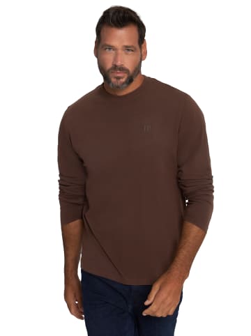 JP1880 Kurzarm T-Shirt in espresso