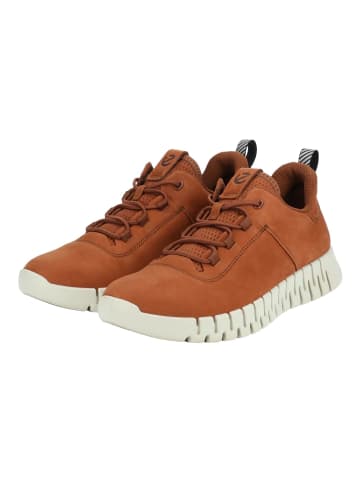 Ecco Sneaker in Rotbraun