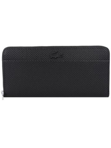 Lacoste Chantaco Classics Geldbörse Leder 20,5 cm in noir