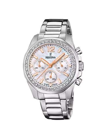 Festina Edelstahl Damenuhr 38mm