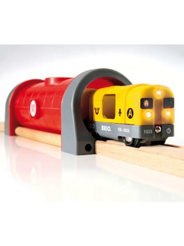 Brio Aktionsspiel BRIO World - Straßen & Schienen Bahn Set Deluxe Ab 3 Jahre in bunt