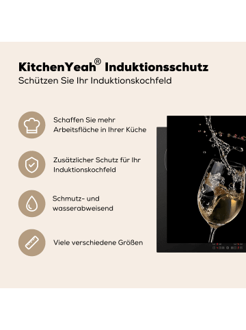 KitchenYeah Herdabdeckplatte Wein