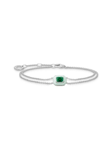 Thomas Sabo Armband in silber, grün