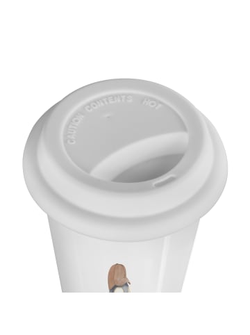 Mr. & Mrs. Panda Thermobecher To Go Wenn Papa es nicht repariere... in Weiß