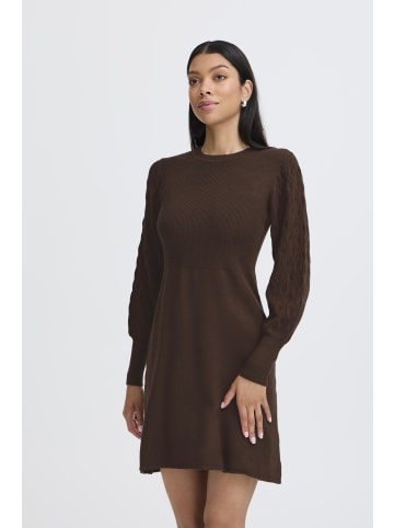b. young Kleid BYNONINA A-shape in Chicory Coffee Melange
