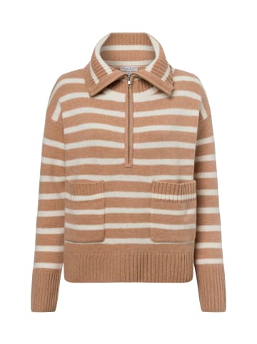 Marie Lund Strickpullover in camel ecru - 0001