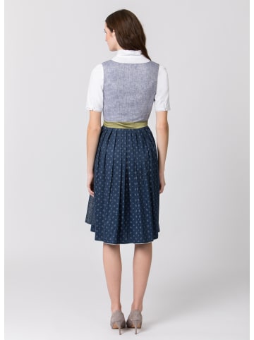 Stockerpoint Midi Dirndl "Eleen" in dunkelblau