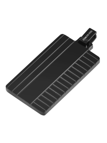 Adeliás Unisex Anhänger aus Edelstahl in schwarz