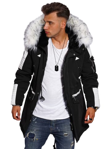 Style Division Winterjacke - S2HOLMSBU in Weiß-Black