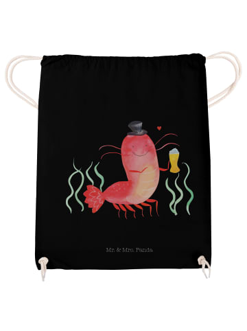 Mr. & Mrs. Panda Beutel Hummer Weizen ohne Spruch in Schwarz