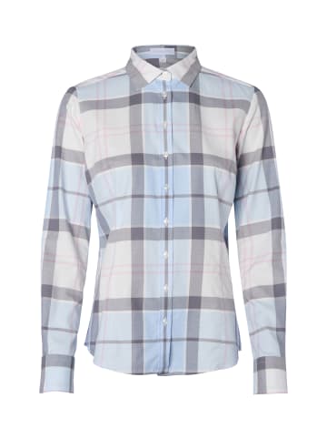 brookshire Bluse in hellblau ecru - 0086