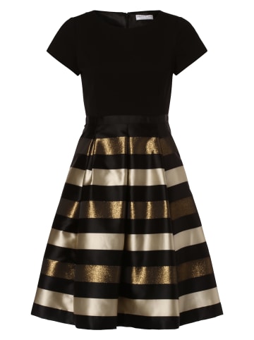 Marie Lund Abendkleid in schwarz gold - 0001