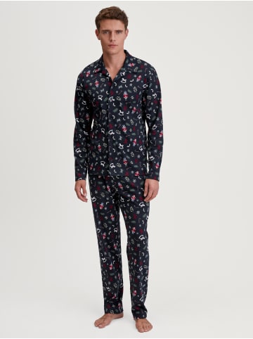 Calida Pyjama in saphir blue